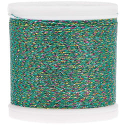 Fil à broder métallisé - RICO DESIGN - Arc-en-ciel Vert - 200 m - Plusieurs coloris disponibles