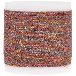 Fil à broder - RICO DESIGN - Arc-en-ciel Orange - 200 m - Métallisé - Plusieurs coloris disponibles