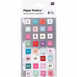 Rico Design 99001.76.13, Multicolore, Garçon/Fille, 128 pièce(s), 4 feuilles