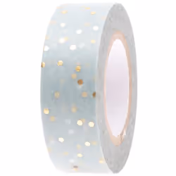 Rico Design 99001.77.72, Or, Couleur menthe, Motif, Papier, Amovible, Verre, Métal, Papier, 10 m