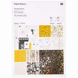 Rico Design 99001.80.26, Papier cadeau, Multicolore, Motif, Feuille, Anniversaire, Toutes occasions