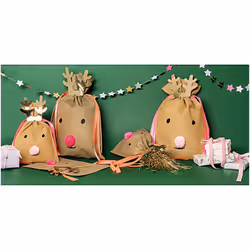 Rico Design 99001.74.26 emballage cadeaux Sac emballage cadeau Toison, Papier, Polypropylène (PP)