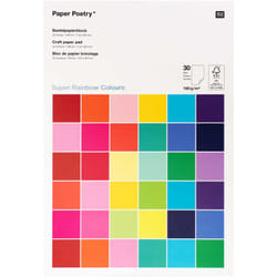 Rico Design 99010.09.21 papier créatif papier d'art 30 feuilles