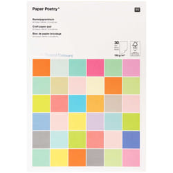 Rico Design 99010.09.22 papier créatif papier d'art 30 feuilles