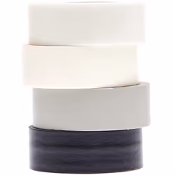 Rico Design 300268, Noir, Gris foncé, Gris clair, Blanc, Monochromatique, Papier, Amovible, 10 m, 15 mm