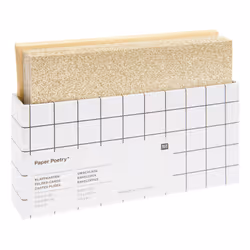 Rico Design 302057, Carte de vœux classique, Or, Papier, 250 g/m², 16 pièce(s)