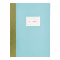Rico Design 302206, Monochromatique, Couleur menthe, 80 feuilles, 100 g/m², Couverture souple, Universel