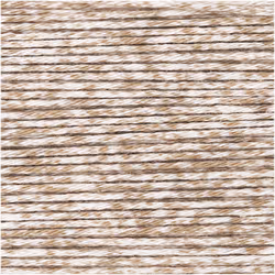 Rico Design 383266.008, DK, Beige, Blanc, Coton, 57,5 m, 30 °C, 25 g