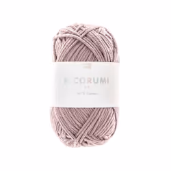 Rico Design Creative Ricorumi dk, DK, Fin, Lavande, Coton, 57,5 m, 30 °C