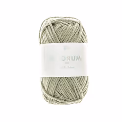 Rico Design Creative Ricorumi dk, DK, Fin, Vert, Coton, 57,5 m, 30 °C