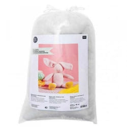 Ouate de rembourrage - Rico Design - 250g - Hypoallergénique - Lavable en machine - Adapté au sèche-linge