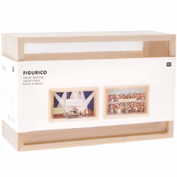 Rico Design 500133 statue et figurine décorative Transparent, Bois Acrylique, Pin