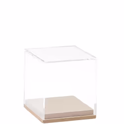 Rico Design 500130, Transparent, Bois, Acrylique, Panneaux MDF, Carré, 1 pièce(s), 60 mm, 60 mm