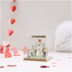 Rico Design 500131 statue et figurine décorative Transparent Verre acrylique, Panneaux MDF