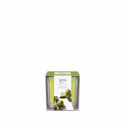 ipuro Lime light bougie en cire Carré Bergamote, Jasmin, Citronnelle, Muguet, Orange, Fleur d'oranger Citron vert 1 pièce(s)