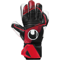 Gants de gardien Uhlsport Powerline Supersoft - noir/rouge/blanc - Taille 7
