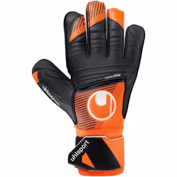 Gants de gardien enfant Uhlsport Soft Resist - orange fluo/noir/blanc - Taille 55