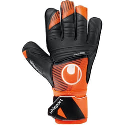 Gants de gardien enfant Uhlsport Soft Resist - orange fluo/noir/blanc - Taille 55