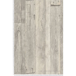 Papier Peint Imitation "planches Cloutées"