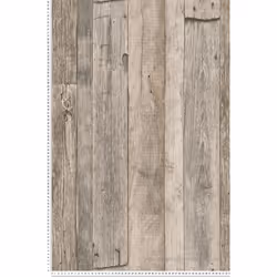Papier Peint Imitation "planches Cloutées"