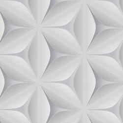 A.S. Creation Scandinavian 2  960421  papier peint intissé floral  0.53 m x 10.05 m  blanc
