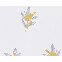 Papier peint - A.S. Création - Paloma - Floral - Crème/Gris/Vert - 1005 m x 053 m