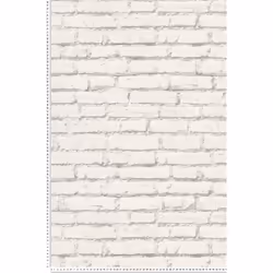 Papier Peint "briques Blanches"