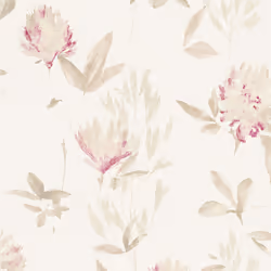 Papier Peint Aux Impressions Fleuries