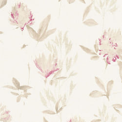 Papier Peint Aux Impressions Fleuries
