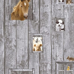 Papier Peint Enfant "poney Club"