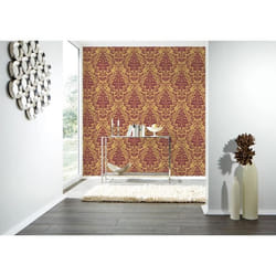 Baroque Papier Peint Or Bordeaux 369103 BEAUTIFUL WallS Ornement