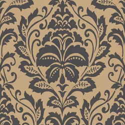 Ornement Papier Peint Bronze Noir 369104 BEAUTIFUL WallS Baroque Papier Peint