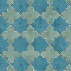 Papier Peint Imprimé Azulejos