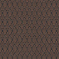 Papier peint marron & noir | Papier peint pailleté chic | Papier peint Art déco | Papier peint pour chambre & salon intissé vinyle374842 - 10,05 x