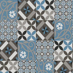 Papier Peint - Effet Mosaïque Colorée