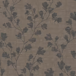 As Creation - Papier peint floral marron et noir à feuilles Tapisserie nature à motifs de fleurs Papier peint gaufré style bo ...