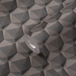 A.s. création - 387482 - A.S. Creation Nara Papier peint intisse Hexagon Gris anthracite 1005 m x 053 m