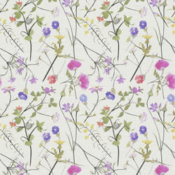 Papier peint fleurs stylisées colorées Tapisserie fleurs Fleuri vintage Papier peint intissé embossé Idéal pour chambre