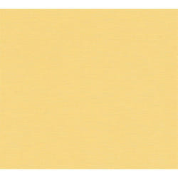 As Creation - Papier peint intissé jaune Tapisserie jaune idéale pour cuisine et salon Papier peint uni effet tissu pour chambre et salle de bains
