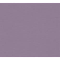 As Creation - Papier peint intissé violet tendance Tapisserie textile élégante pour salon Papier peint uni violet mauve idéal chambre