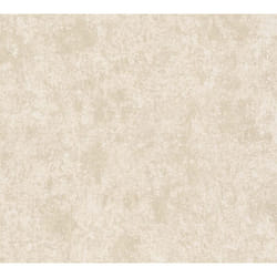 As Creation - Papier peint intissé beige et crème Tapisserie moderne aspect patiné Papier peint effet métallique idéal pour salon