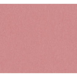 As Creation - Papier peint intissé uni rose Tapisserie structurée effet métallique Papier peint moderne lavable idéal pour chambre