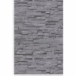 Ce modèle est un papier peint vinyle sur intissé (270 grammes/m2) de style motifs contemporain|trompe l'oeil|industriel|métal ...