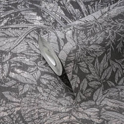 A.S. Creation Smart Surfaces 395607 Papier peint intissé aspect floral 0.53 x 10.05 m Gris