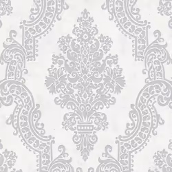 Papier peint intissé - blanc - baroque - Papiers peints à motifs - Pure Elegance - A.S. Creation