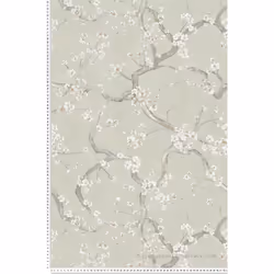 Ce modèle est un papier peint vinyle sur intissé (270 grammes/m2) de style motifs|fleurs nature|fleurs|métallisé|japonais. Il ...