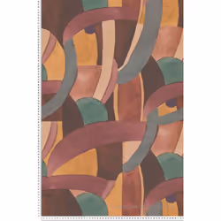 Ce modèle est un papier peint vinyle sur intissé (230 grammes/m2) de style motifs géométrique|contemporain|design|graphique.  ...
