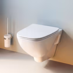 TOILETTE SANS BORD DE CHASSE : une toilette sans rebord pour moins de saleté, de germes et de bactéries dans les toilettes et ...