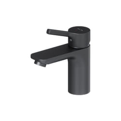 Am.pm - Mitiguer Lavabo Robinet Salle Bain Noir Robinet de Lavabo pour Salle de Bain Mélangeur Lavabo en Laiton