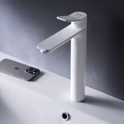 DESIGN : Produit design et élégant avec un rapport de hauteur du robinet, une longueur de bec et une inclinaison du corps du ...